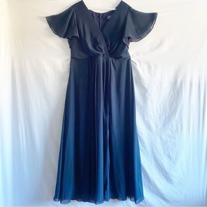 Eva Women's Navy Blue Evening Dress Size 2XL